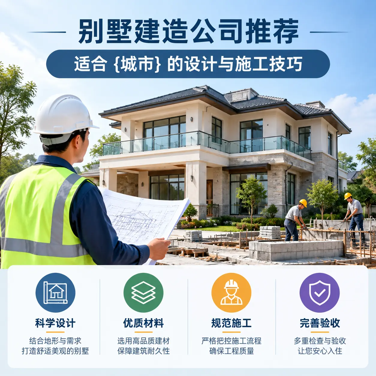 别墅建造公司推荐：适合 钟山 的设计与施工技巧