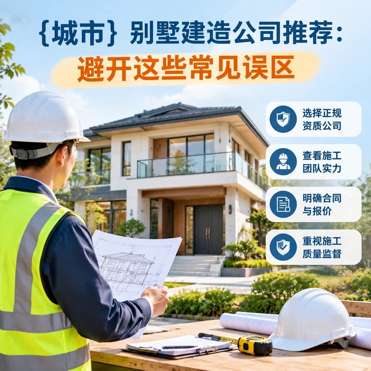 钟山 别墅建造公司推荐：避开这些常见误区