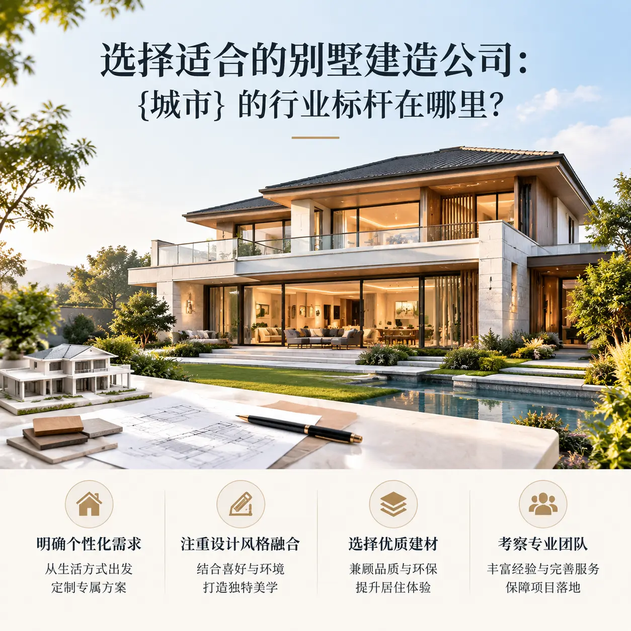 选择适合的别墅建造公司： 钟山 的行业标杆在哪里？