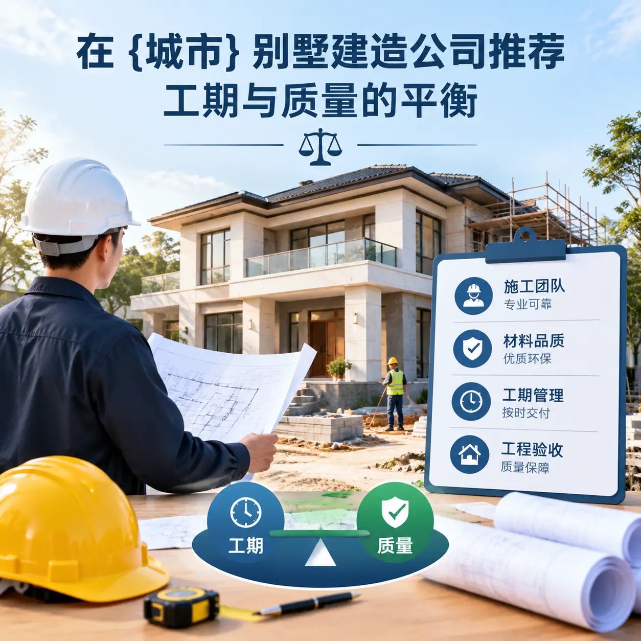 在 钟山 别墅建造公司推荐，工期与质量的平衡