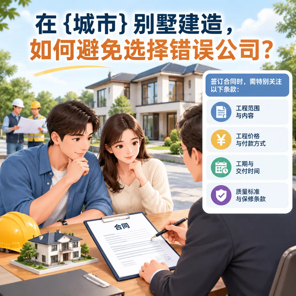 在 钟山 别墅建造，如何避免选择错误公司？