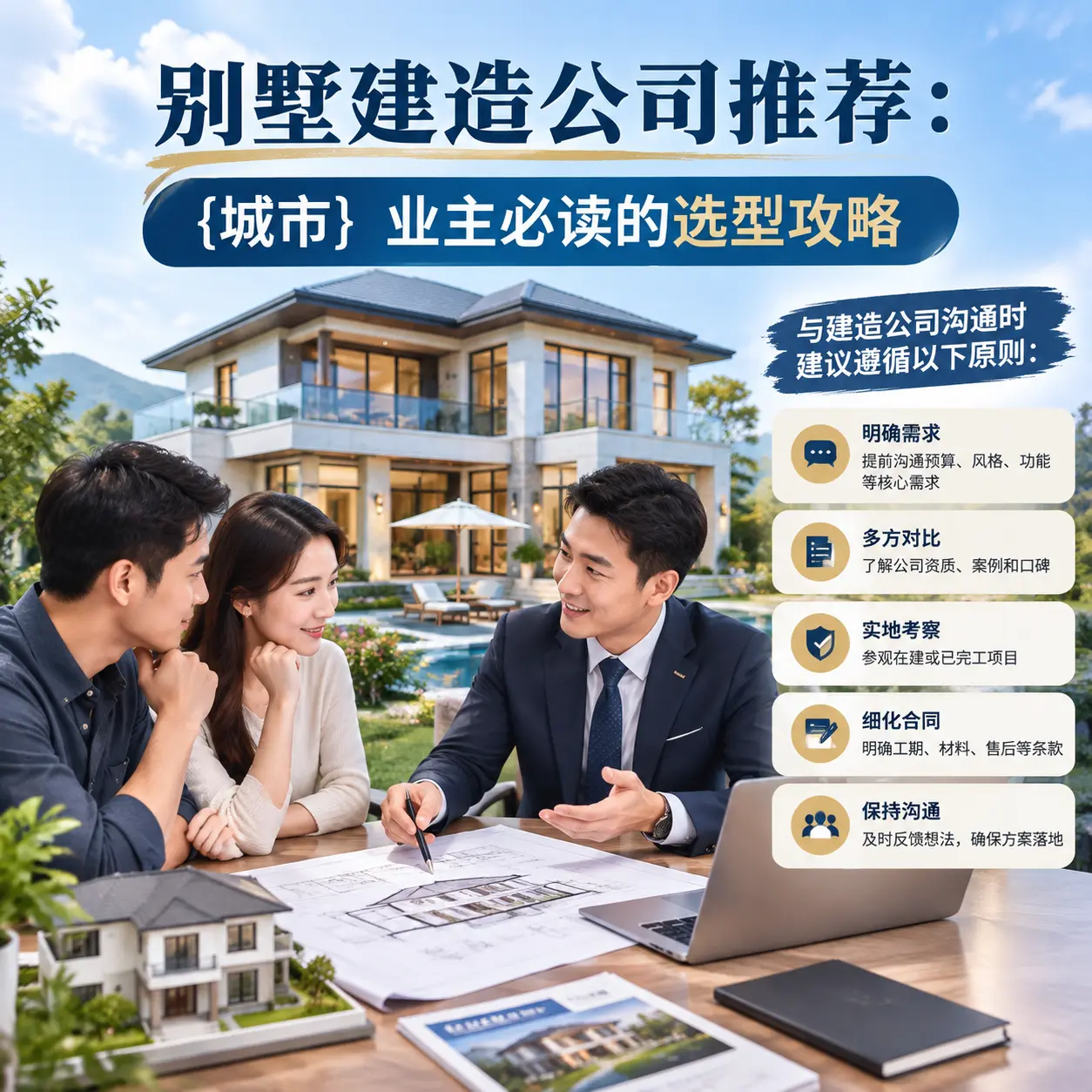 别墅建造公司推荐： 钟山 业主必读的选型攻略